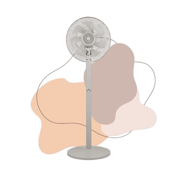 12" BLDC High Velocity Stand Fan with Remote