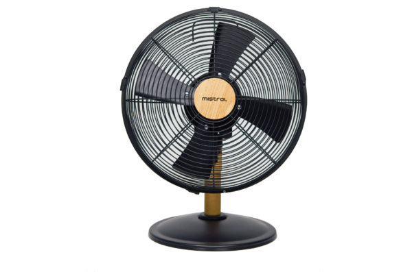 12" Wooden Table Fan
