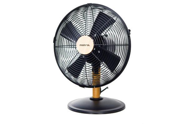 12" Wooden Table Fan