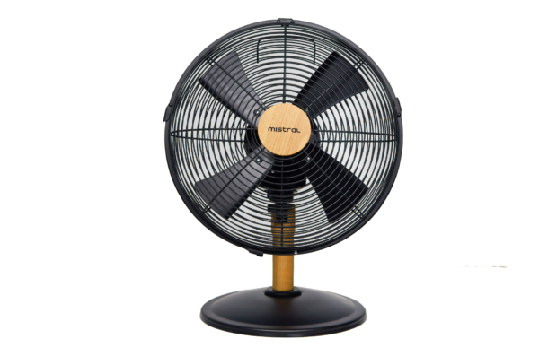 12" Wooden Table Fan